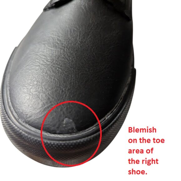 Nautica Men's Currie Classic Black Lace Up w-Logo Accents Sneakers NWOB Size 10 - Picture 8 of 9